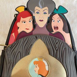 Disney Cinderella Villains Loungefly NWT